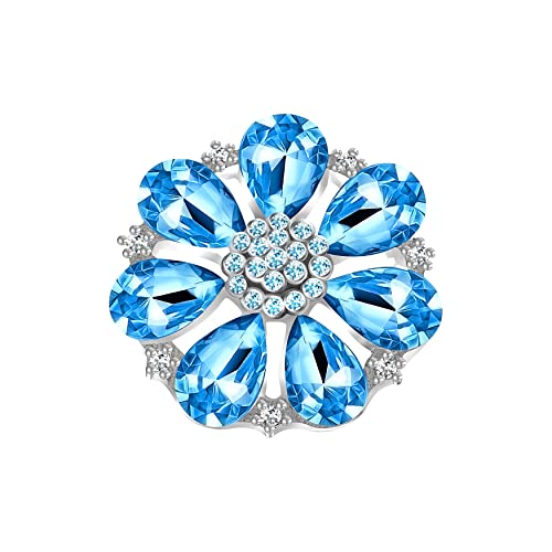 Andante CHUNK Click-Button Druckknopf für Chunk-Armbänder, Chunk-Ringe und andere Chunk-Accessoires - Blume