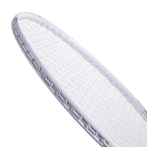 Image of Perfly Carbon Fibre Adult Badminton Racket BR 500 - White