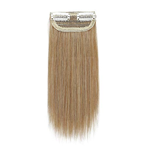 12 Inch Short Human Hair Clip on Extensions Thin Remy Hair Clip on Blunt Cut for Women Natural Black