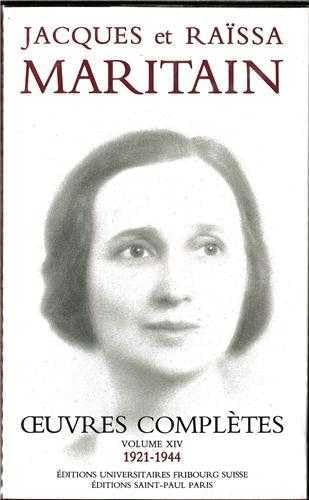 Amazon.com: Oeuvres complètes Maritain XIV: 9782850495892: MARITAIN ...