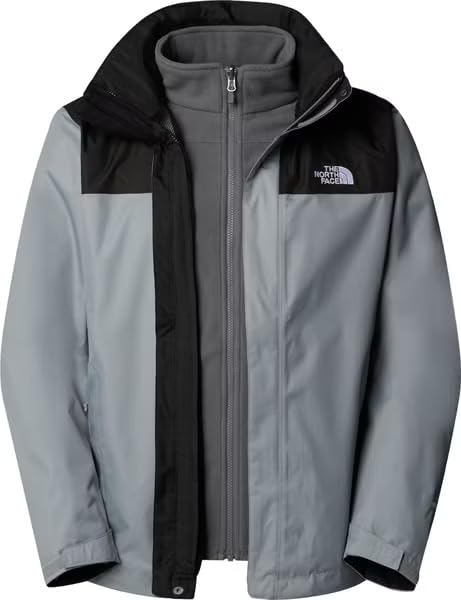 THE NORTH FACE NF00CG55K1C M EVOLVE II TRICLIMATE JACKET - EU Jacket Hombre MONUMENT GREY/TNF BLACK Tamaño L