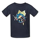 Kazzar Kid's Mega Gyarados Cool Art Round Collar T Shirt L