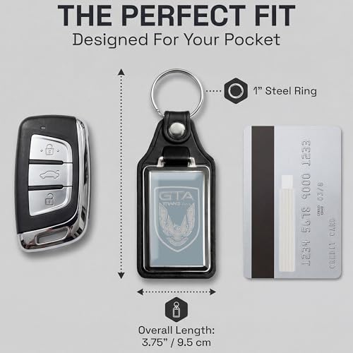 Image of Brotherhood Car Key Chain for Trans Am Firebird - Classic Models Keychain for Men and Women Gift Key Ring