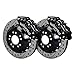 WILWOOD 140-10617-D FNSL6R Front Hat Kit,14.00", Drilled 65-82 Corvette C2/C3