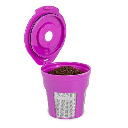 Cafe Fill Deluxe by Perfect Pod Reusable K Cup Coffee Pod | Compatible with Keurig 2.0 1.0 K-Mini Plus K-Classic K-Elite K-Latte K-Compact K-Cafe & Select Other Single Serve Coffee Makers