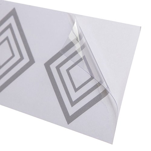 Miniatura 3 de Dreambaby Calcomanías de vidrio de seguridad para puertas y ventanas, diseño movible y reutilizable, se adhiere con adherencia estática, paquete de