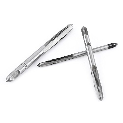 7pcs Tapping Tool Set, Metric Thread Steel Tap - M3, M4, M5, M6, M8, M10, Different Sizes Taps - Made from Bearing Steel,Used to Create Screw Threads on Wood,Plastic,Aluminum