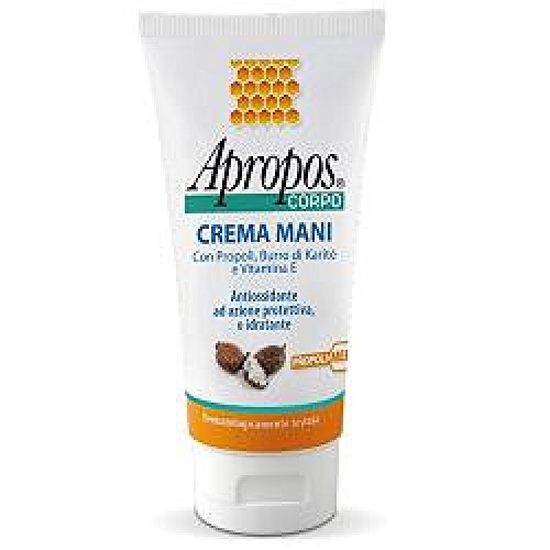 Apropos Crema Mani Propoli, Burro di Karité e Vitamina e - 75 ml