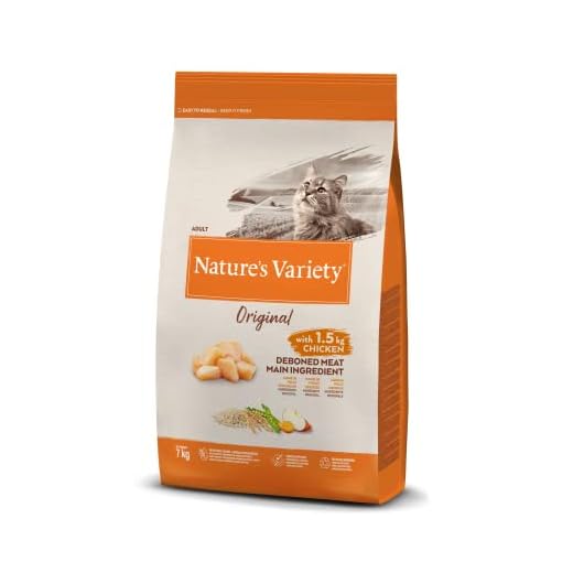 Nature's Variety Original - Pienso para gatos adultos con pollo deshuesado 7 Kg