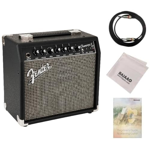 Fender Champion II 25 Watt Combo Guitar Amplifier with Cable & Po...