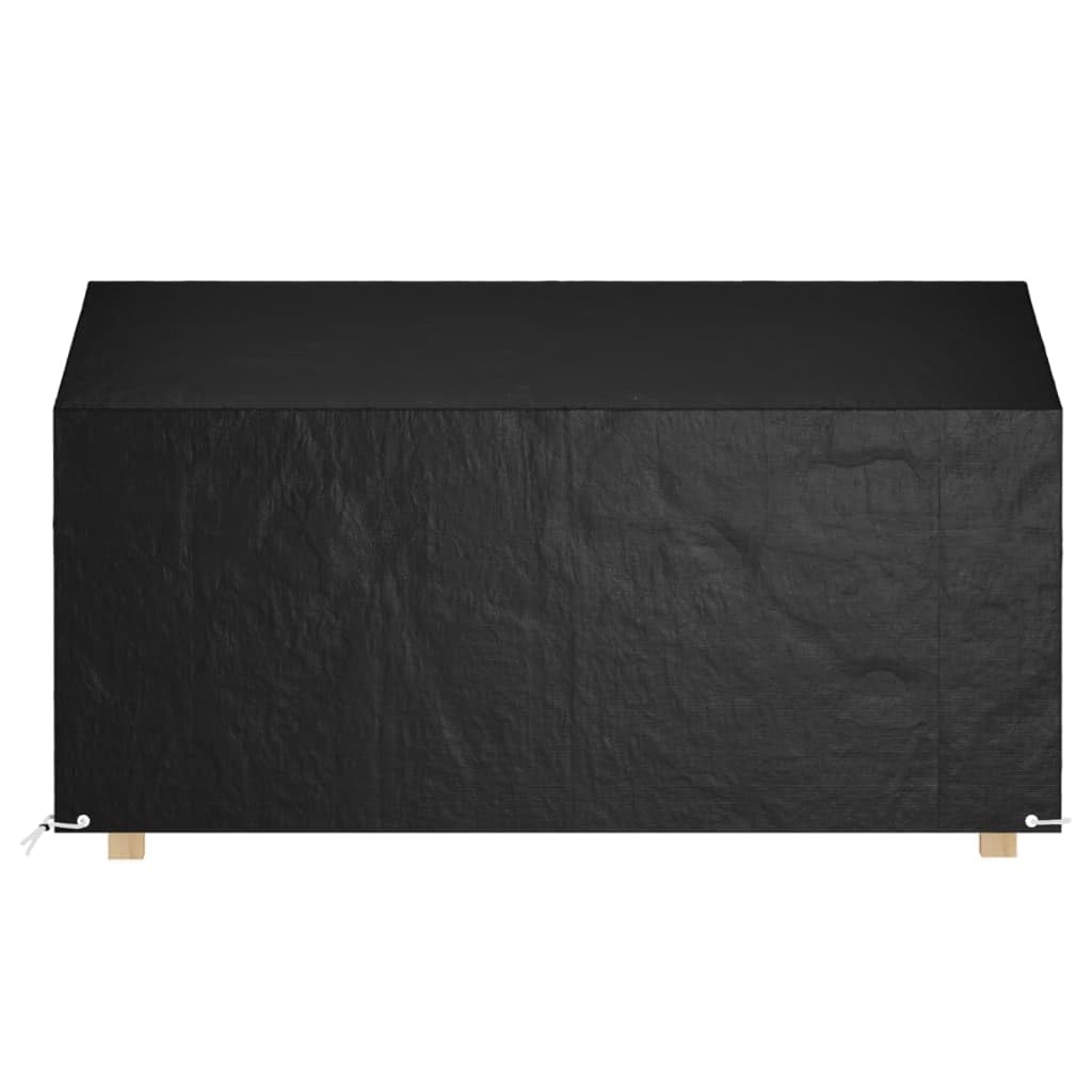 Copri Panca da Giardino 12 Occhielli 210x70x70/88cm Polietilene,Copertura per Panca da Giardino Impermeabile,Tessuto Oxford 420D,Antivento,Anti-U V,Copertura Panchina da Esterno con Prese d'Aria