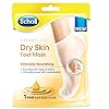 Scholl ExpertCare Dry Skin Foot Mask – Intensely Nourishing, Triple Oil Foot Mask with Urea and 3 Oils (Avocado, Argan, Jojoba) for up to 24-Hour Moisture, 1 Size, 1 Pair
