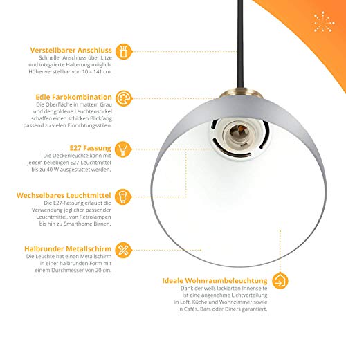 LED Universum Lampada a sospensione Steve, in