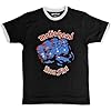 Rock Off officially licensed products Motorhead Ringer T Shirt Iron Fist Band Logo Official Unisex Black M #2