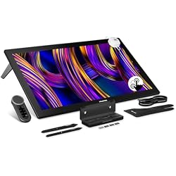 HUION KAMVAS Pro 27 (144Hz) 4K UHD Drawing Tablet with Screen, PenTech 4.0 Stylus 16384 Pen Pressure, Canvas Glass 3.0 △E<1 Graphic Tablet 98% Adobe RGB Multi-Touch Drawing Monitor with Keydial Remote