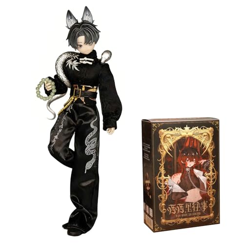 SacPero BJD Dolls BJD Blind Box 1/8 BJD Dolls 9 Ball Jointed Doll Dress Up Dolls Collectible Figures Gift for Party Birthday Ages 15 and Up PVC & ABS Costume Included-The Past in Sicily (Single Box)