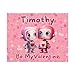 Hiding Place Boutique, Handmade Elephant Valentine Child Name Puzzle, Personalized Jigsaw Game Custom Kid School Happy Family Love Candy Heart Be Mine Grandchild Panda Bear Corgi Puppy Be My