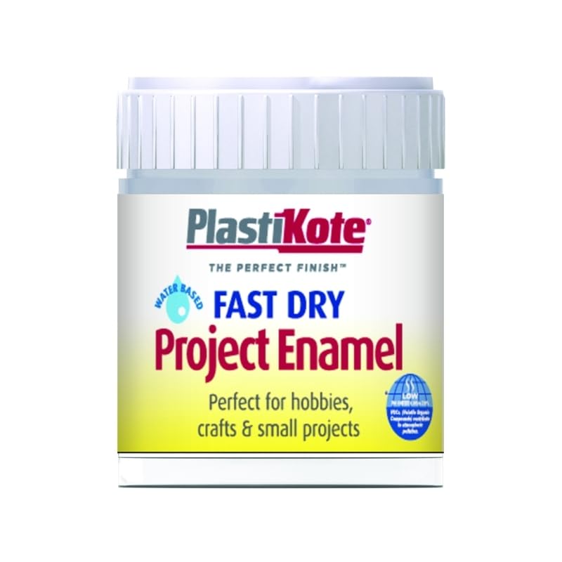 SuperGift.com Fast Dry Project Enamel Spray Paint, Perfect for Hobbies and Crafts (Chrome, 59ml)
