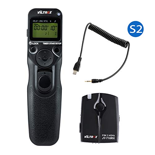 FSK 2.4GHz Wireless Shutter Time Remote Release Control for Sony A7III, A7RIII, A9