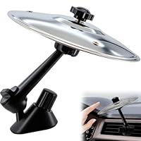 Yeria Auto Schlagzeug Becken –Crash Cymbal Lüftungs-Deko – Lustiges Mini Trommel Zubehör fürs Auto – Geschenk für Musiker, Männer & Kinder