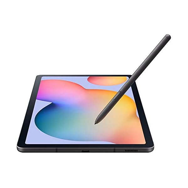 Samsung-Galaxy-Tab-S6-Lite-wS-Pen-64GB-4GB-104-Face-Unlock-Octa-Core-Exynos-9610-7040mAh-Battery-Wi-Fi-Tablet-SM-P610-US-Model-Book-Cover-64GB-SD-Bundle-Oxford-Gray SAMSUNG Galaxy Tab S6 Lite w/S Pen (64GB, 4GB) 10.4’’, Face Unlock, Octa-Core Exynos 9610, 7040mAh Battery Wi-Fi Tablet SM-P610 - US Model (Book Cover + 64GB SD Bundle, Oxford Gray)