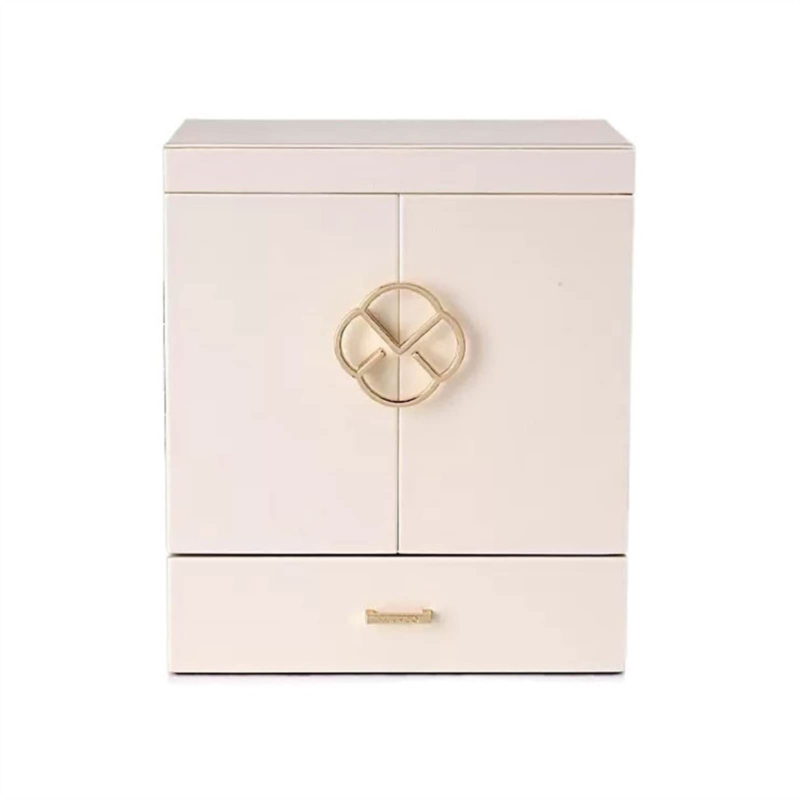 HDBCYUAZ Exquisite Multi-functional Jewelry Box Large Capacity Design Desktop Storage Cabinet Multi Drawer(C)