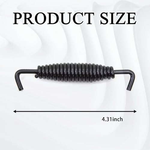 Msyuusr Kickstand Spring, Chrome Motorcycle Kickstand Spring, Replacement Parts #50005-85A, Harley Davidson Kickstand Spring Accessories, Universal Coasting Jiffy Stand Spring (Black) - Thumbnail 2