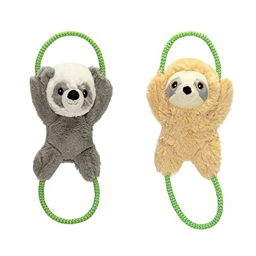 Pet Factory Logical Pet Quietschendes Hundespielzeug aus Plüsch, zufällige Auswahl, Panda oder Faultier, Einheitsgröße Cover