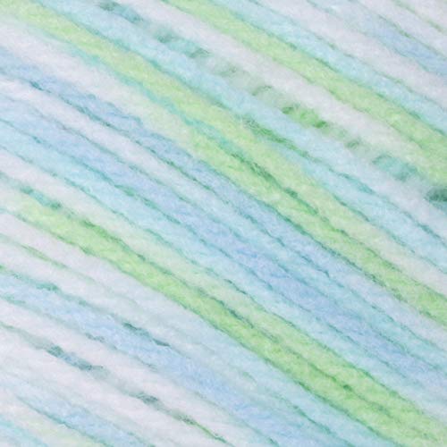 Image of Bernat Baby Sport Big Ball Ombre Yarn, 9.8 oz, Gauge 3 Light, 100% Acrylic, Funny Prints