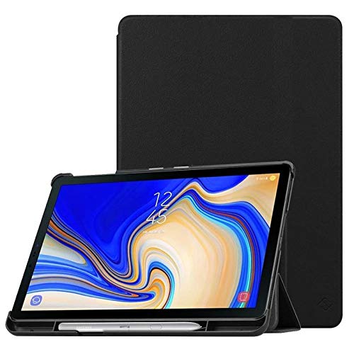 ELICA Magnetic Closure Case Flip Cover for Samsung Galaxy Tab S4 10.5 T830 / T835 - Black-image-4