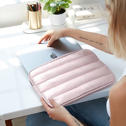 Housse ordinateur 13-14 pouces antichoc Vandel rose originale