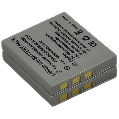 2X D-LI8 Batterie pour Pentax DLI8 D-Li85 DLi85 D-L18 DL18 D-L185 DL185 Optio A10 A20 A30 A36 A40 E65 L20 T10 T20 W10 W20 WP WPi X S S4 S4i S5i S5n S5z S6 S7 SV SVi Camera