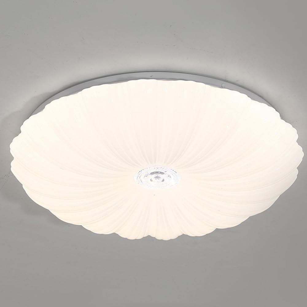 Luminosità Regolabile Plafoniera a LED Plafoniera a LED dimmerabile a Forma di Fiore Lampada da soffitto Moderna a Petalo con Montaggio a Incasso con Telecomando Lampadario a soffitto in