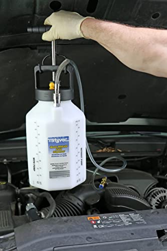 Mityvac Mv6400 1 Gallon Fluid Dispensing System For Topping Off Fluid Reservoirs, Master Cylinders Includes 5 Ft. Hose With Wand And Flow Control Valve #TOP6