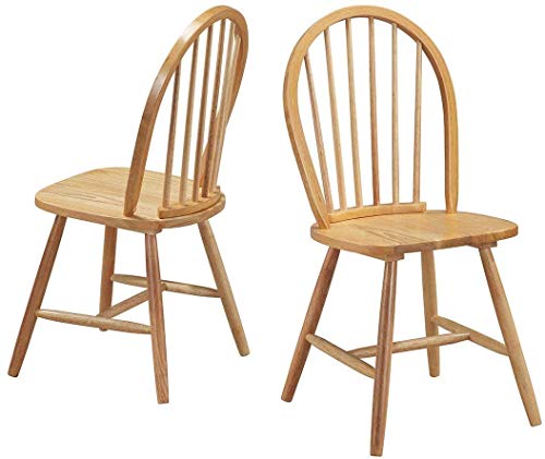 HAPPYGRILL Vintage Windsor Dining Chairs