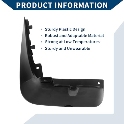 Image of Mud Flaps Splash Guards W /Mount Accessories for Mercedes-Benz S Class 2008-2014 Front and Rear Mud Guards 1 Set
