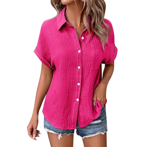 Chemise décontractée femme à boutonnière pour vos sorties en ville