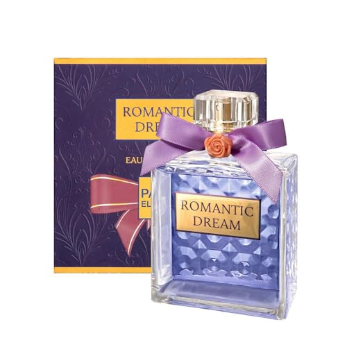PARIS ELYSEES - Romantic Dream - Eau de Parfum - Perfume mujer - Oriental y Floral - Café y Almendra - Perfume arabe mujer - Frasco de 100ml