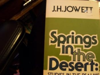 Paperback Springs in the Desert: Studies in the Psalms Book