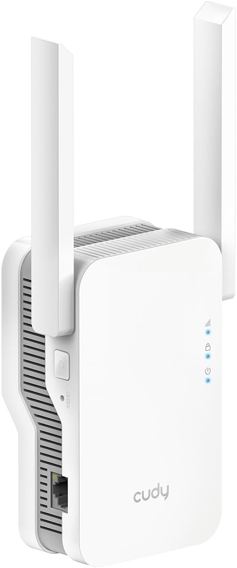 Cudy BE3600 Dual Band Wi-Fi 7 Repeater Signal Booster with Gigabit Ethernet Port, Access Point, APP Setup, Cudy Mesh and APP Support, RE3600