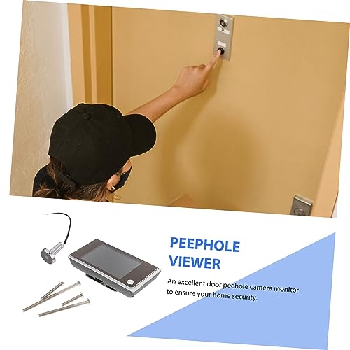 Trou d'oeil de porte numerique contre les intrusions avec camera 2 megapixels - 6