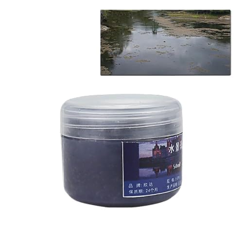 50ml Waterscape Modeling DIY Paste, Simulated Water Effect Cream for Diorama Scene Creation, Rivers/Oceans/Lakes