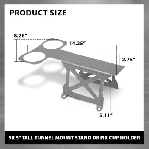 Soporte G-PLUS con portavasos para palanca de cambios 5 pulg miniatura 3