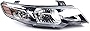 DNYSYSJ Headlight Assembly Fit for 2010 2012 2013 KiaForte&KiaForteKoup Halogen Headlights Assembly Replacement Front Left Right Side Headlamps Chrome Housing Clear Lens (Right Passenger Side Only)