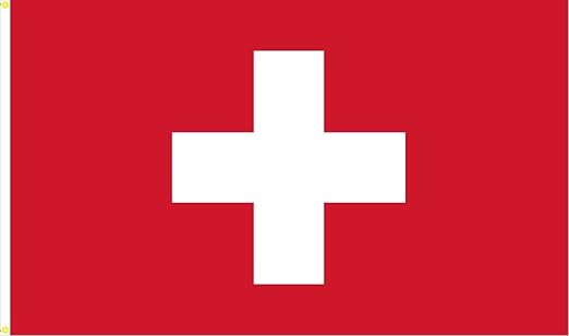 Bgfint Schweiz Flagge Fahne Switzerland 150x90cm Stoff 100g Qm Amazon De Garten