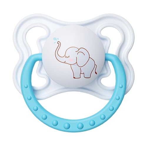 Pacificaciones para niños pequeños amamantados, chupete de bebé - Binkies de silicona en relieve para dentición para niños pequeños - Melosa infantil amamantada cómoda para niñas, niños