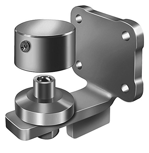 Image of Bottom Pivots for Soldering on Screw-On Plate - Small Model Diameter 40 mm