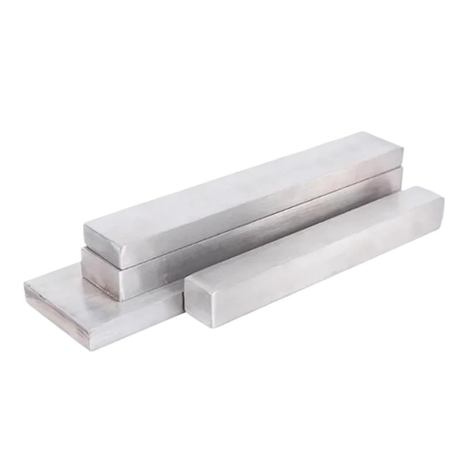 Varilla Cuadrada de Acero Inoxidable Barra cuadrada de acero inoxidable, placa varilla plana, varios tamaños(Length 100mm 1pc,45x45mm)
