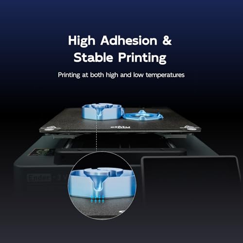 Strukturierte PEI Bauplatte für Neptune 3 Plus/Neptune 4 Plus 3D-Drucker, 330x330mm Strukturierte PEI Bauplatte + glatte PEO-Platte 3D-Drucker, flexible, abnehmbare Plattform aus Federstahl – Bild 6