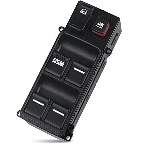 Tinjo Front Drive Side Power Window Master Control Switch For 2003-2007 Honda Accord Dx Lx Se Sedan 4-Door 2.4L 3.0L Replaces Oe# 35750-Sda-Ho7 Power Window Switch Button #TOP2